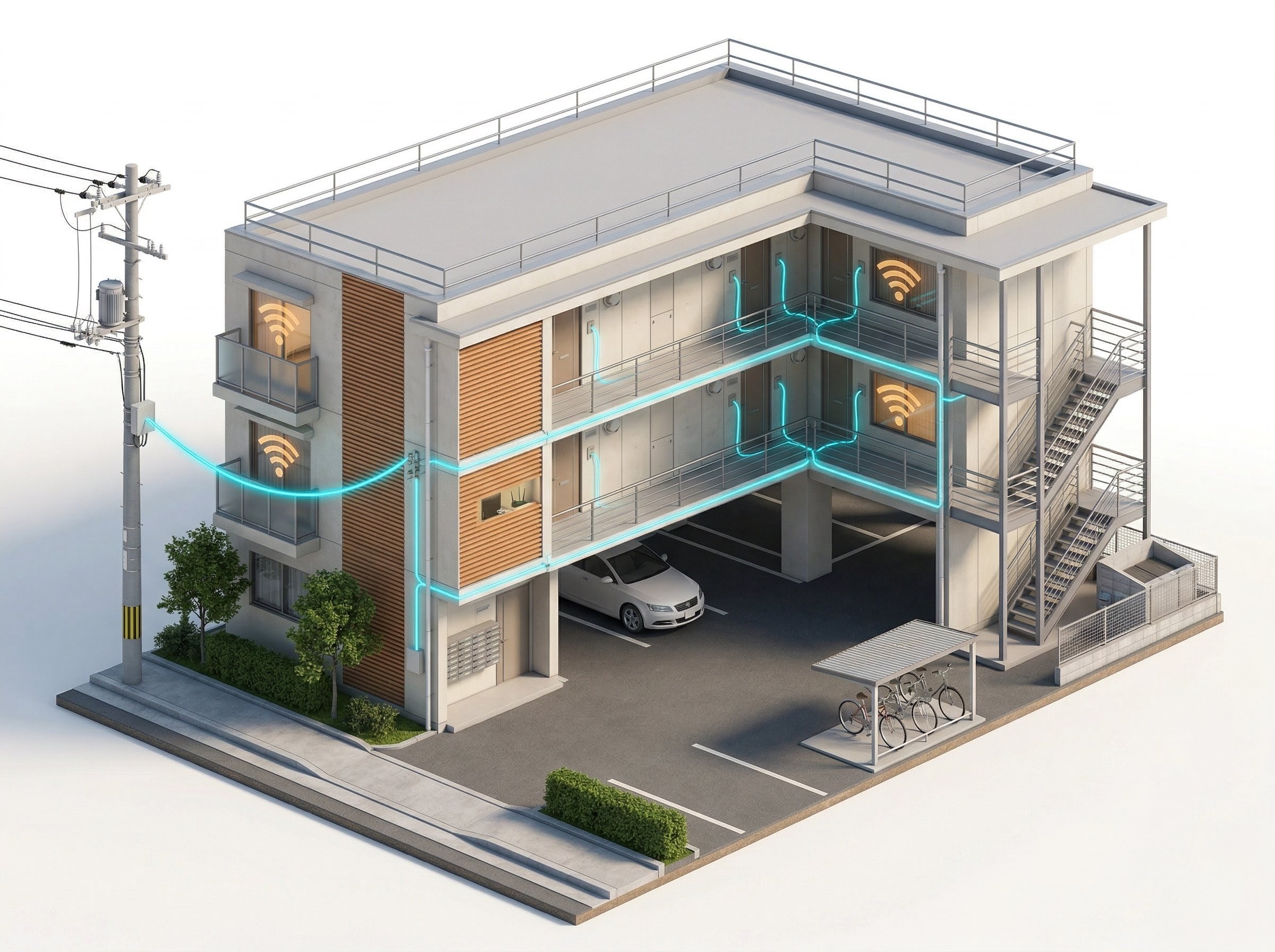 集合住宅向けインターネット